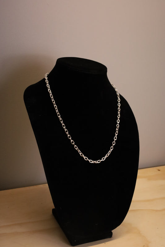5MM Handmade Oval Link Necklace (Limited)